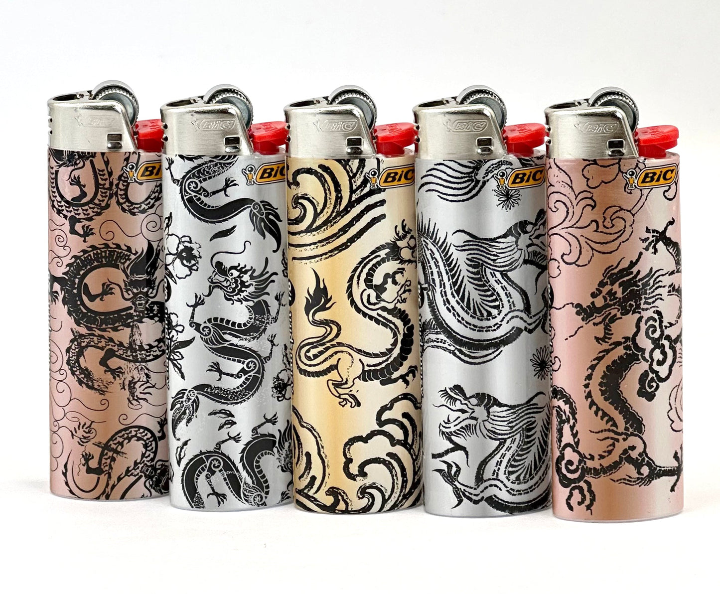 1 X Large Bic Lighter. Colours and designs selected randomly
