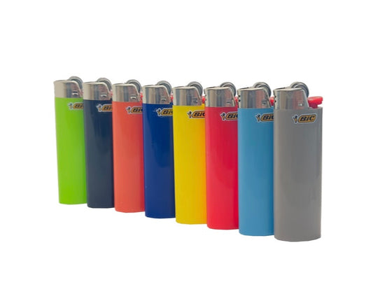 1 X Large Bic Lighter. Colours selected randomly